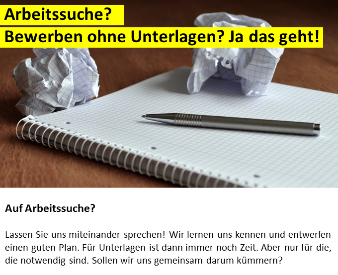 arbeitsuche arbeitssuche oder arbeit suchen